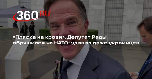 Выступление генсека НАТО Рютте в Киеве резко раскритиковал депутат Рады Дмитрук