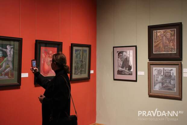 Выставка «Философский квадрат Насекина» открылась в Нижнем Новгороде