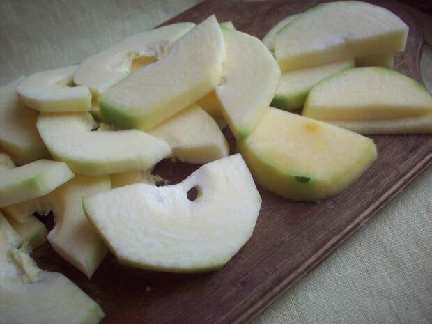 резанные кабачки
