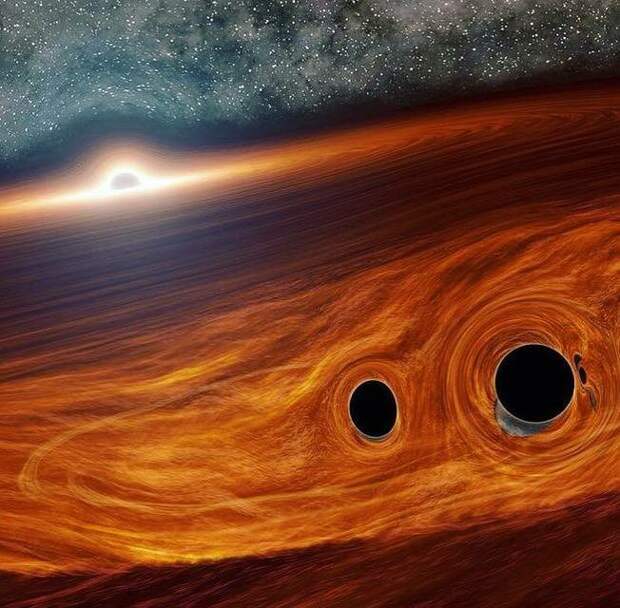 Что произойдёт с Землёй попавшей в чёрную дыру?