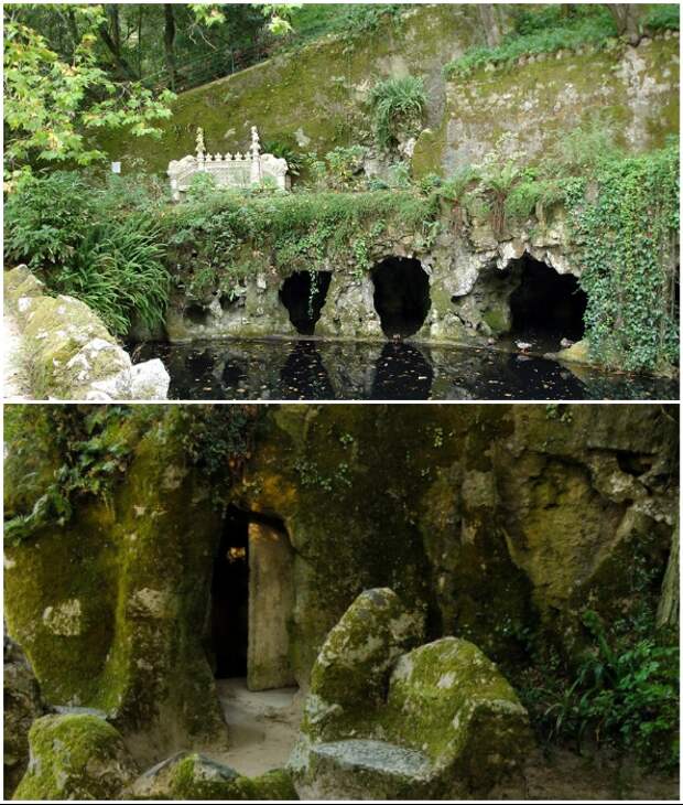 Подземные гроты, лабиринты и башни привлекают своей таинственностью и особенным смыслом (Quinta da Regaleira, Португалия). Подземные гроты, лабиринты и башни привлекают своей таинственностью и особенным смыслом (Quinta da Regaleira, Португалия).