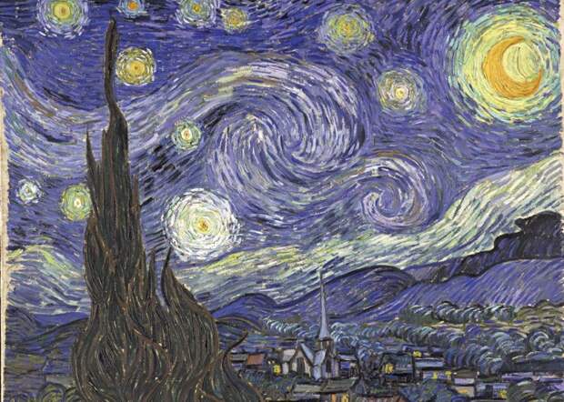 «Звездная ночь»: 5 любопытных фактов о картине Ван Гога, написанной в психбольнице