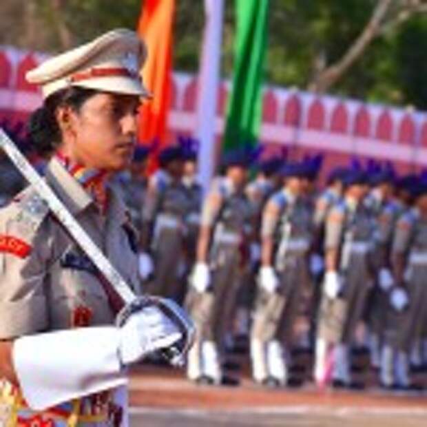 Женский полицейский батальон в Раджастане (Индия)