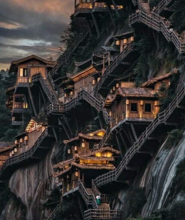 15 фото чудесной деревушки Вансянь, которая совсем не такая, какой кажется