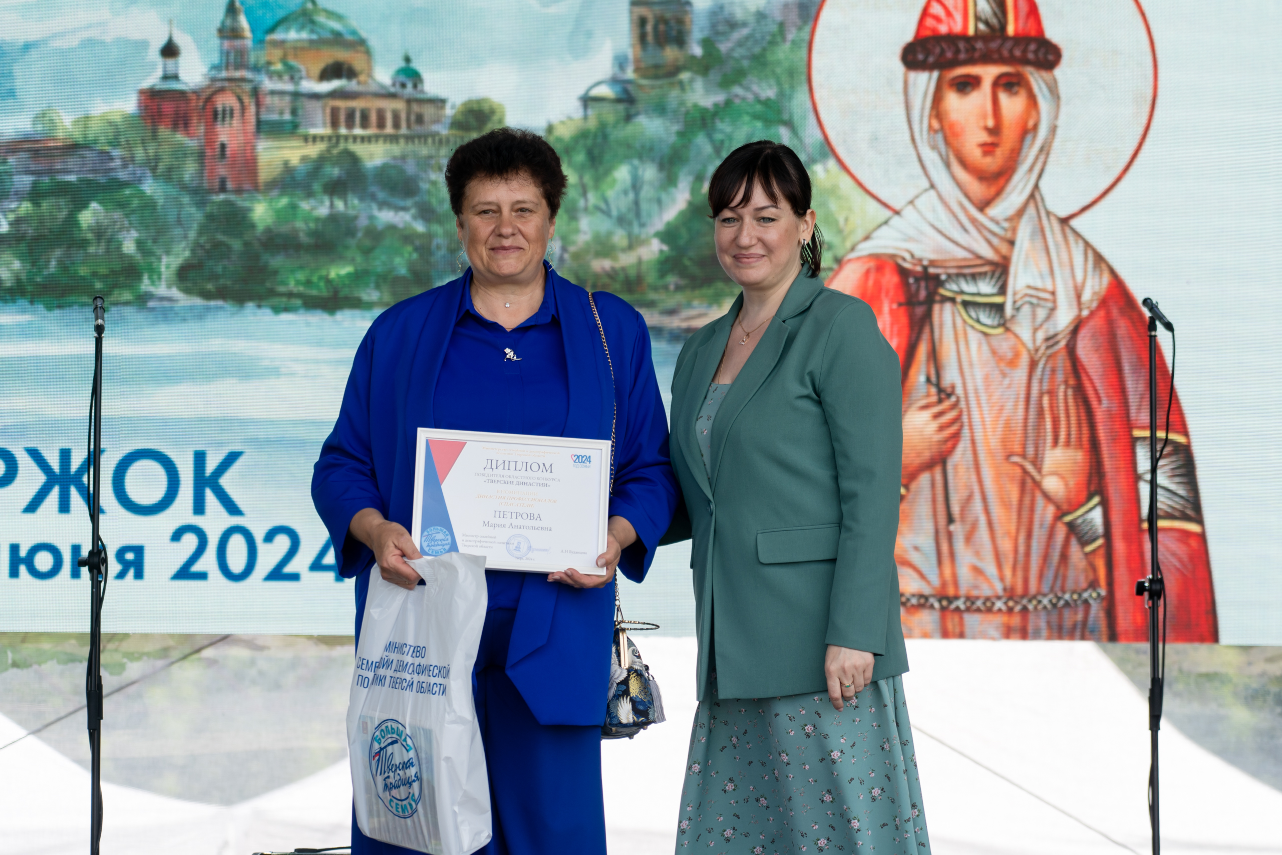В Торжке проходит семейный фестиваль русской культуры