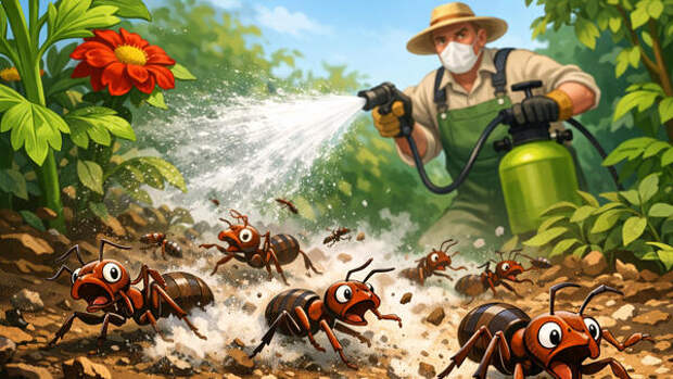 Муравьи уйдут и не вернутся: 5 копеечных способов очистить огород от насекомых