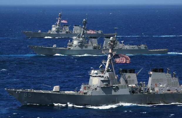 Американские корабли ждут команды Трампа для удара по Китаю — СМИ