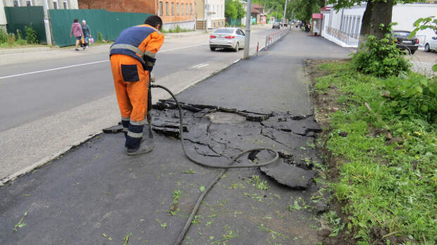 Сделано без отката! асфальт, владимир, дорожные службы, мэрия, откат