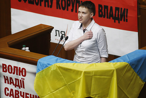 Народный депутат Украины и член ПАСЕ Надежда Савченко