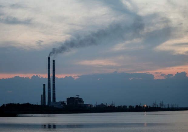 Кураховское водохранилище обмелело после подрыва дамбы украинскими войсками