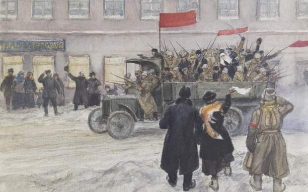 Как Ленин вытрясал из Госбанка 10 миллионов в ноябре 1917 года. Комедия в четырех действиях с оркестрами и арестами
