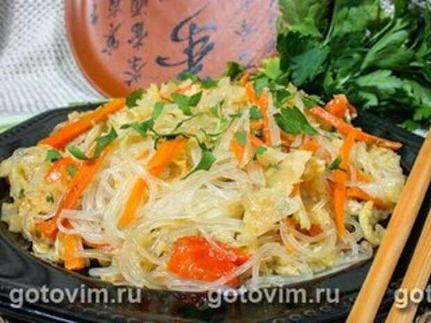 Лапша Рисовая С Овощами Заказать