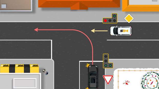Сложный вопрос с экзамена в ГАИ: в такой ситуации водители путаются и на дороге, рискуя попасть в аварию