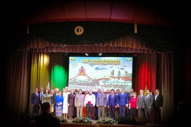 Посольство Мьянмы в Москве провело прием по случаю 81-й годовщины Вооруженных сил республики