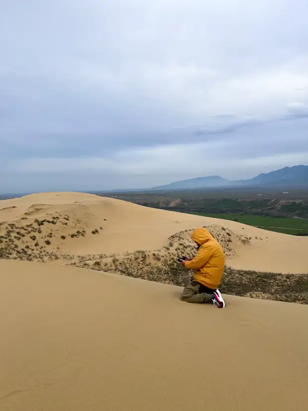 Как мы побывали в русской Сахаре. Бархан Сарыкум, Дагестан