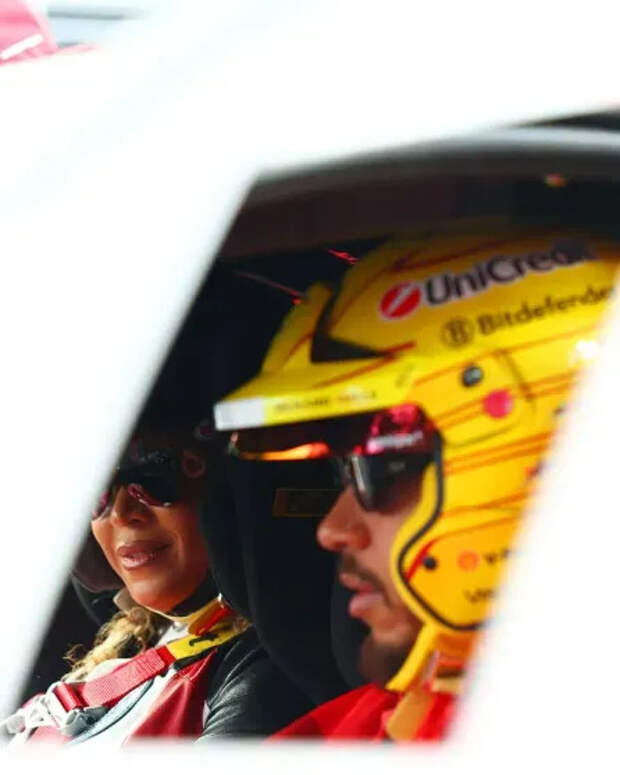 Бейонсе и Льюис Хэмилтон