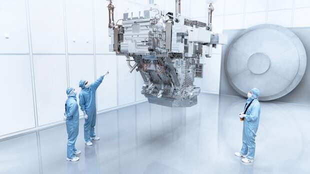 Оптическая система EUV от Carl Zeiss производит впечатление. Изображение: ZEISS