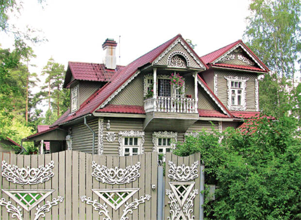 Дом, дача в русском стиле