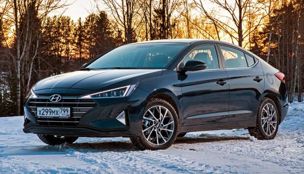 На рынок РФ вышел обновлённый седан Hyundai Elantra