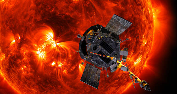 Parker Solar Probe illustration