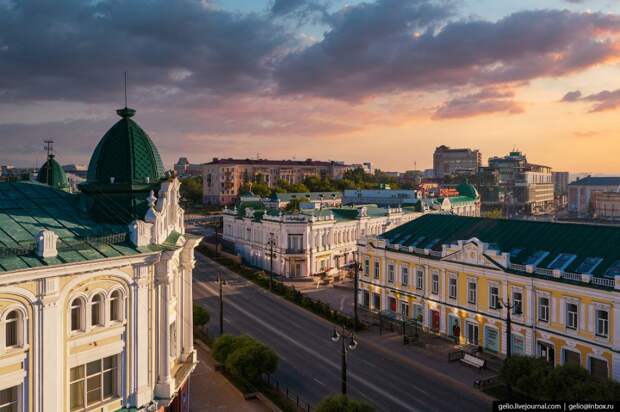 Фото Омска с высоты