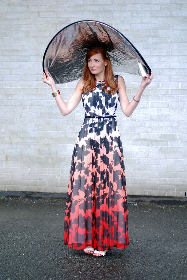 Fashion blogger outtake