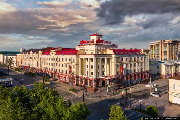 Фото Омска с высоты