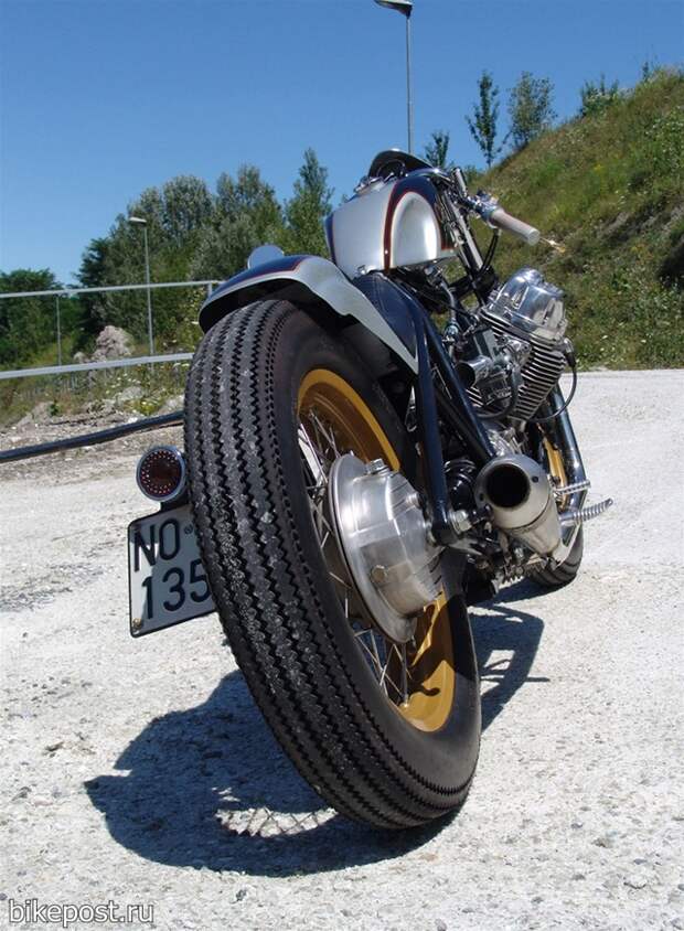 Кастом-байк Motomorphosy на базе Moto Guzzi 850 T5 1984