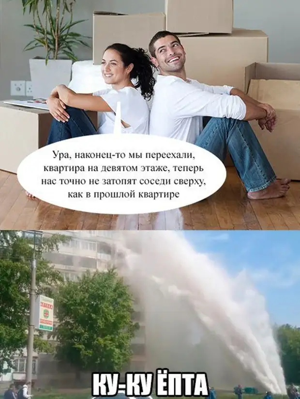 сосед уехал