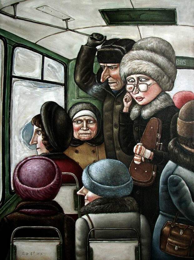 AngelaJerich02 Путешествие в СССР: Картины художницы Анжелы Джерих