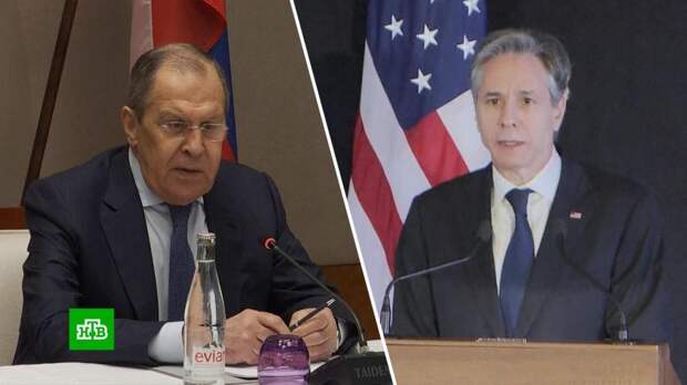 В Москве оценили прошедшие переговоры Лаврова и Блинкена