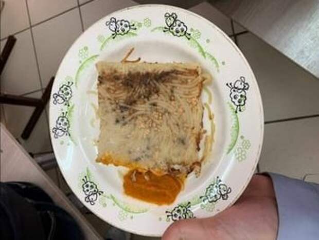 Школьники самарского села поделились кадрами своего неаппетитного завтрака