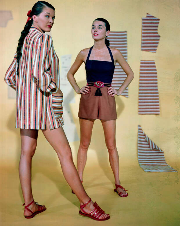 Послевоенный гламур: ослепительные фотографии 1940-х годов  гламур, мода