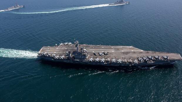 В КСИР заявили о выведении из строя авианосца «Авраам Линкольн»