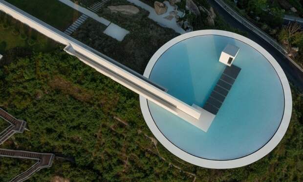 Извилистые дорожки и лестницы приведут на вершину холма к храму книги (Water Drop Library, Китай). | Фото6 gooood.cn. Извилистые дорожки и лестницы приведут на вершину холма к храму книги (Water Drop Library, Китай). | Фото6 gooood.cn.