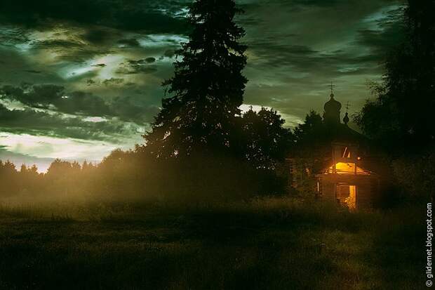 Деревянная церковь. д. Ляховичи 2-е, Новогрудский район, Гродненская область