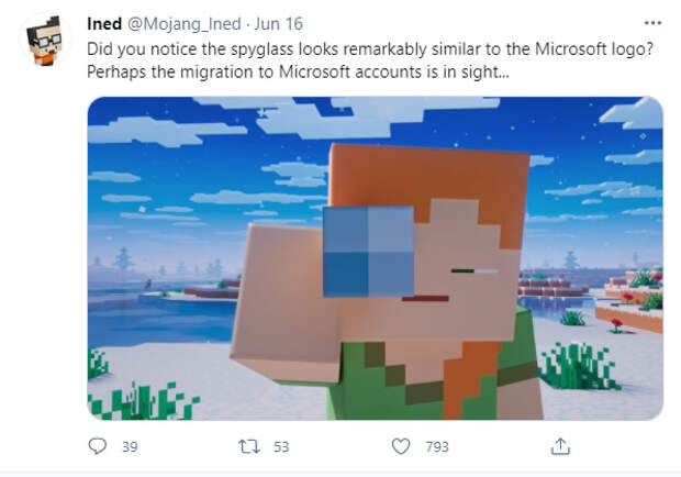 Игроки Minecraft с «аккаунтами за 10 руб.» после завершения миграции могут потерять доступ к игре