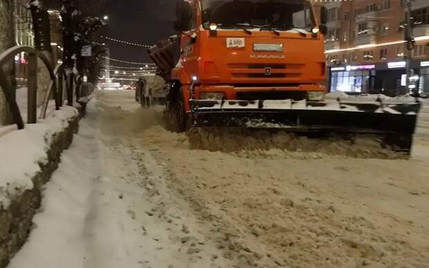Мэрия рассказала об уборке снега в Рязани после циклона