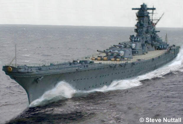 6. Линкор «Ямато», Япония, длина — 263 м корабли, корабль, лодки, топ-10, факты