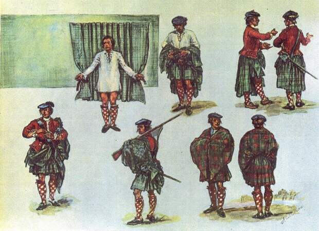 Килт: почему шотландцы любят носить юбки