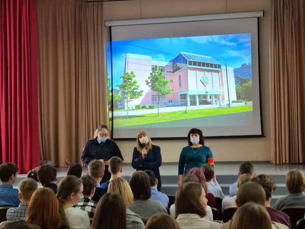 Полицейские провели ряд бесед на тему «Умей сказать: НЕТ!» со школьниками в Некрасовке