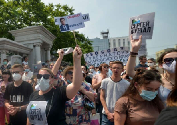 Кремль не планирует разгонять митинги в Хабаровске. Пока