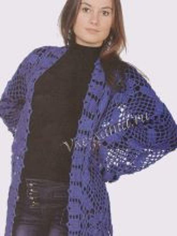 Вязание крючком схемы пальто Вязание крючком схемы пальто