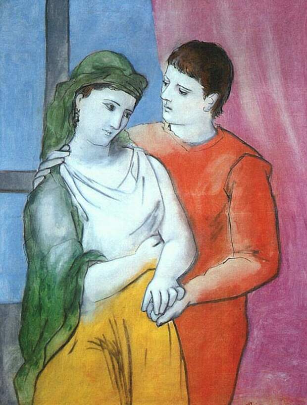 Пабло Пикассо. Любовники. 1923 год