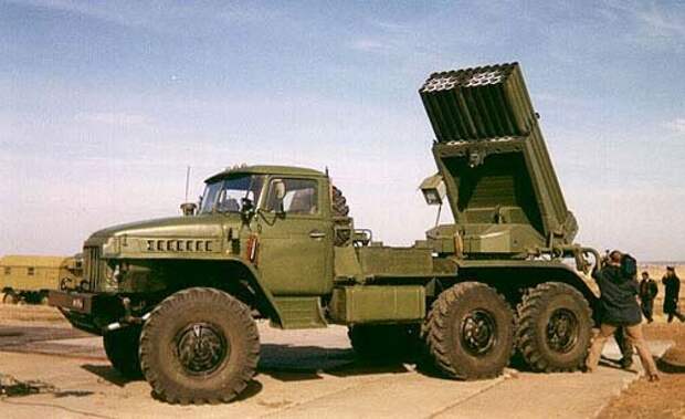 БМ-21 РСЗО 9К51 "Град"