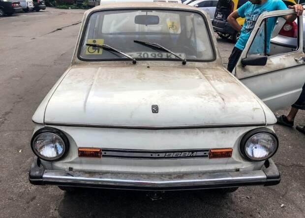Так он выглядел после многолетней стоянки ЗАЗ 968, авто, автомобили, заз, запорожец, капсула времени, ретро авто, янгтаймер
