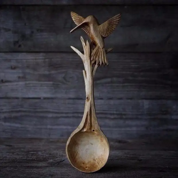 Красивые деревянные ложки Джайлса Ньюмана