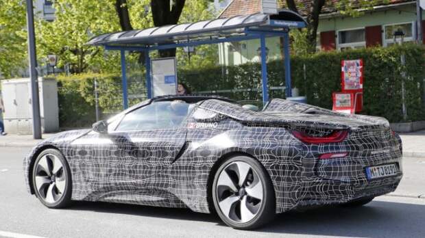 Совсем скоро на дорогах появится новый BMW i8 Spyder