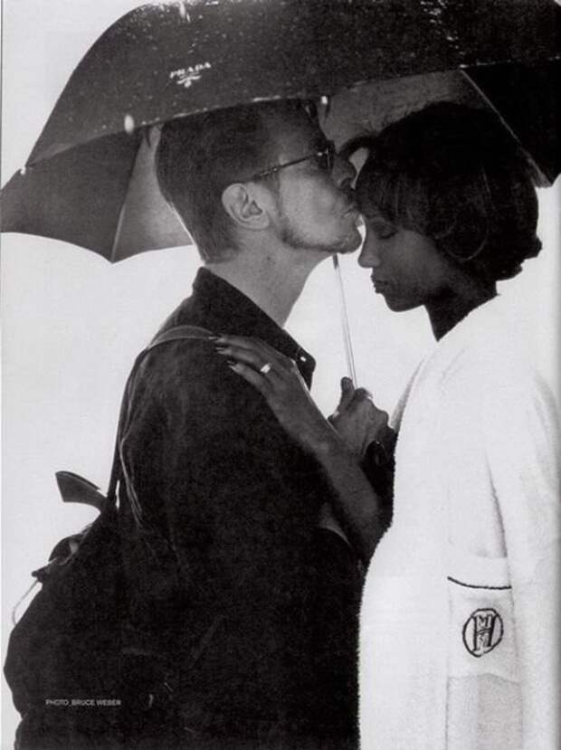 Дэвид Боуи с женой Иман, ЮАР, 1990-е история, подборка, фото