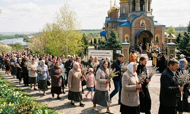 Верующие идут в храмы с вербой, забывая, что они означают